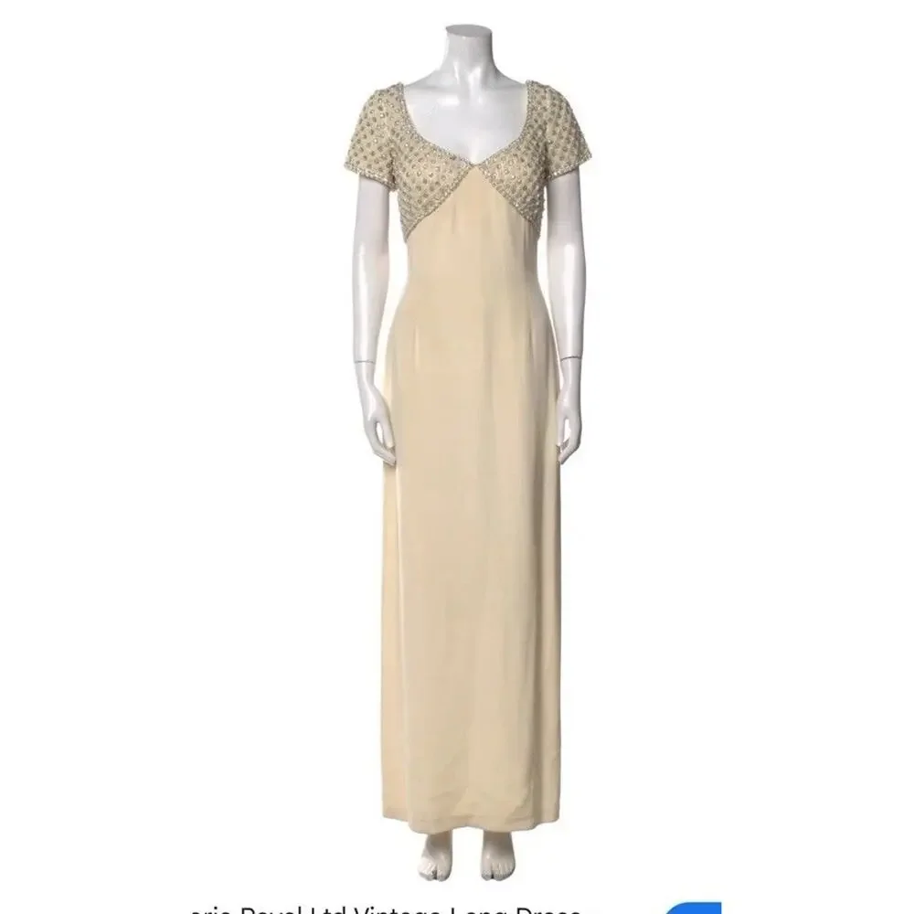 1960S Victoria Royale Limited Column Dress Perfect For Cocktail Wedding 6 - Picture 3 of 11